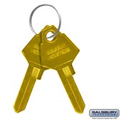 Key Blanks - for Standard Locks of Brass Mailboxes - Box of (50)