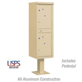 Outdoor Parcel Locker (Includes Pedestal) - USPS Access