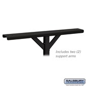 Spreader - 4 Wide with 2 Supporting Arms - for Roadside Mailboxes
