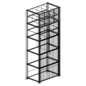 Aluminum Mailboxes - Rack Ladder System