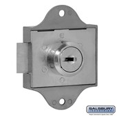 Spring Latch Lock for Aluminum Mailbox Door - with (2) Keys