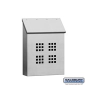 Stainless Steel Mailbox - Decorative - Vertical Style