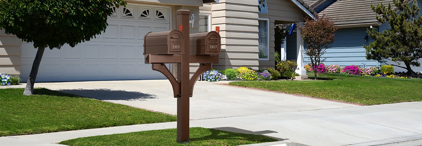 Residential Mailboxes bronze