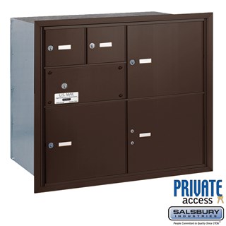 4B+ Custom Horizontals Mailboxes