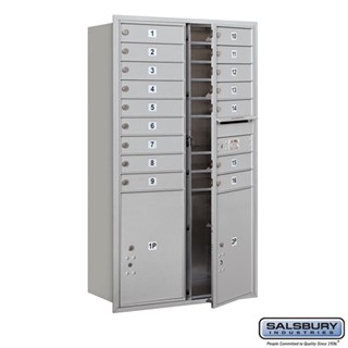 4C Recessed Mounted Mailboxes