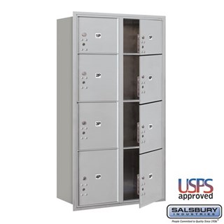 4C Horizontal Parcel Lockers