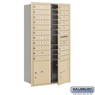 4C Recessed Mounted Mailboxes