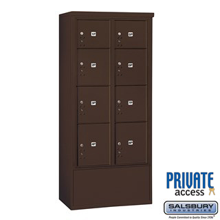 4C Free-Standing Parcel Lockers