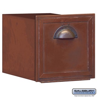 Antique Brass - Column Mailbox