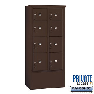 4C Free-Standing Parcel Lockers