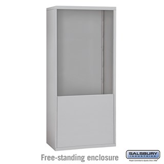 Standard Seven Door High Cell Phone Locker Enclosures