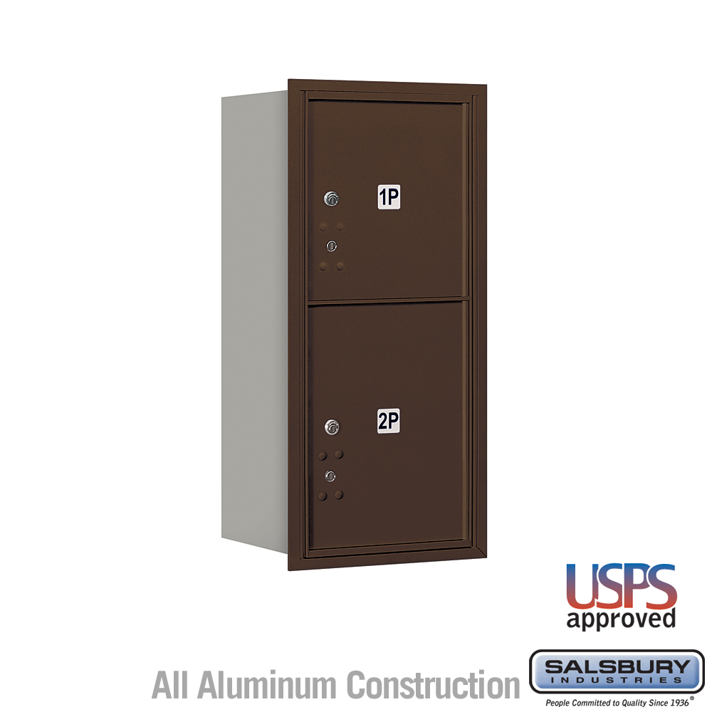 4C Horizontal Mailbox 9 Door High Unit (34 Inches) Single Column