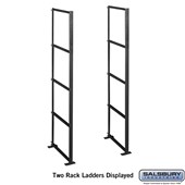 Rack Ladder - Custom - for Aluminum Mailboxes - 4 High