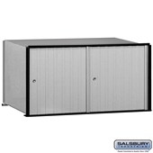 Aluminum Mailbox - 2 Doors - Rack Ladder System
