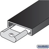 Trim Kit - for Up to 3 Columns of Aluminum Mailboxes - Black