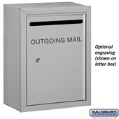 Custom Door Engraving - Black Filled - for Letter Box
