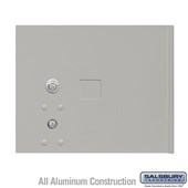 Replacement Parcel Locker Door and Tenant Lock - for Cluster Box Unit - Small Parcel Locker - with (3) Keys - Gray