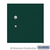 Replacement Parcel Locker Door and Tenant Lock - for Cluster Box Unit - Medium Parcel Locker - with (3) Keys - Green