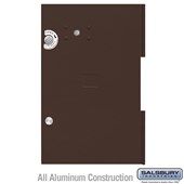 Replacement Parcel Locker Door and Tenant Lock - for Cluster Box Unit - Large Parcel Locker - with (3) Keys - Bronze