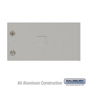 Replacement Door and Lock - Standard C Size - for Cluster Box Unit - with (3) Keys - Gray