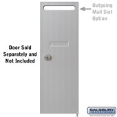 Outgoing Mail Slot Option - On Far Left Door of Vertical Mailbox
