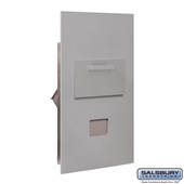 Collection Unit - for 6 Door High 4B+ Mailbox Units - Aluminum - Rear Loading - Private Access