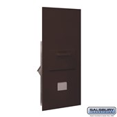 Collection Unit - for 7 Door High 4B+ Mailbox Units - Bronze - Rear Loading - USPS Access