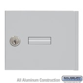 Replacement Door and Lock - Standard A Size - for 4B+ Horizontal Mailbox - with (2) Keys - Aluminum