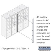 Recessed Mounted 4C Horizontal Mailbox Connector Kit - for 13 Door High Units
