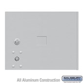 Replacement Parcel Locker Door and Tenant Lock - for Standard 3 High (PL3) 4C Horizontal Parcel Locker - with (3) Keys - Aluminum