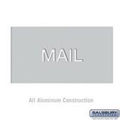Custom Door Engraving - Regular - for 4C Receptacle Bin and Collection Box