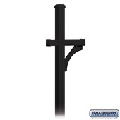 Deluxe Post - 1 Sided - In-Ground Mounted - for Roadside Mailbox
