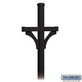 Deluxe Post - 2 Sided - In-Ground Mounted - for Roadside Mailboxes
