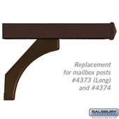 Arm Kit - Replacement for Deluxe Post for (2) Designer Roadside Mailboxes