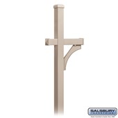 Deluxe Mailbox Post - 1 Sided - In-Ground Mounted