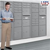 4C Custom Horizontal Mailboxes - Front or Rear Loading