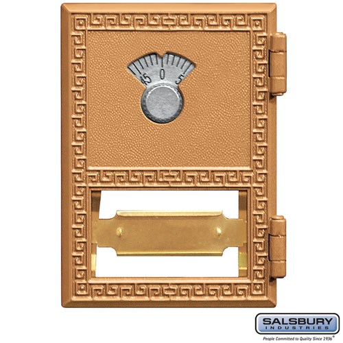 Brass Salsbury Industries 2051CL Replacement Door and Lock Number 1 Size for Mailbox with Combination Lock Brass Salsbury Industries 2051CL Replacement Door and Lock Number 1 Size for Mailbox with Combination Lock