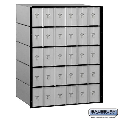 2200 Series Standard System Aluminum Mailbox with 30 Doors 2200 Series Standard System Aluminum Mailbox with 30 Doors