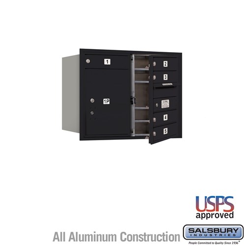 3700 Horizontal Series 6-Compartment with 1-Parcel Locker Recessed Mount Mailbox 3700 Horizontal Series 6-Compartment with 1-Parcel Locker Recessed Mount Mailbox