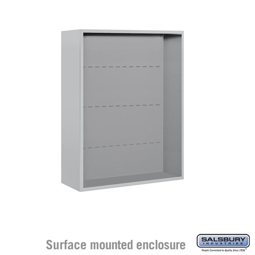 4C Horizontal Mailbox Enclosure - Surface Mounted - for 3710D 4C 