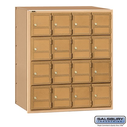 Americana Mailbox - 16 Doors - Rear Loading