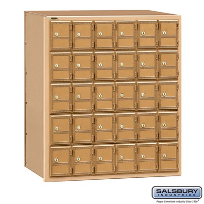 Americana Mailbox - 30 Doors - Rear Loading