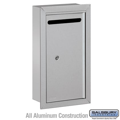 Letter Box - Slim - Recessed Mounted - Private Access