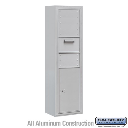 Surface Mounted 4C Horizontal Collection Box (Includes 3716S-1C and 3816S Enclosure) - Single Column - Front Access