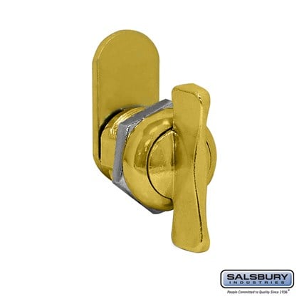 Thumb Latch - Option for Locking Column Mailbox and Modern Mailbox - Gold Finish