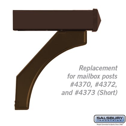 Arm Kit - Replacement for Deluxe Post for (1) Roadside Mailbox