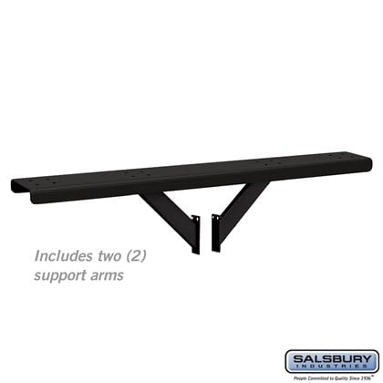 Spreader - 4 Wide with 2 Supporting Arms - for Roadside Mailboxes