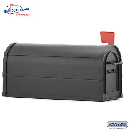 Salsbury Industries 4865BRZ Bronze Mailbox Post - Heavy Duty Aluminum Bolt Mount