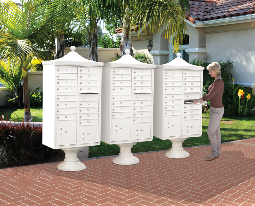 Salsbury Industries Regency Decorative Cluster Box Units