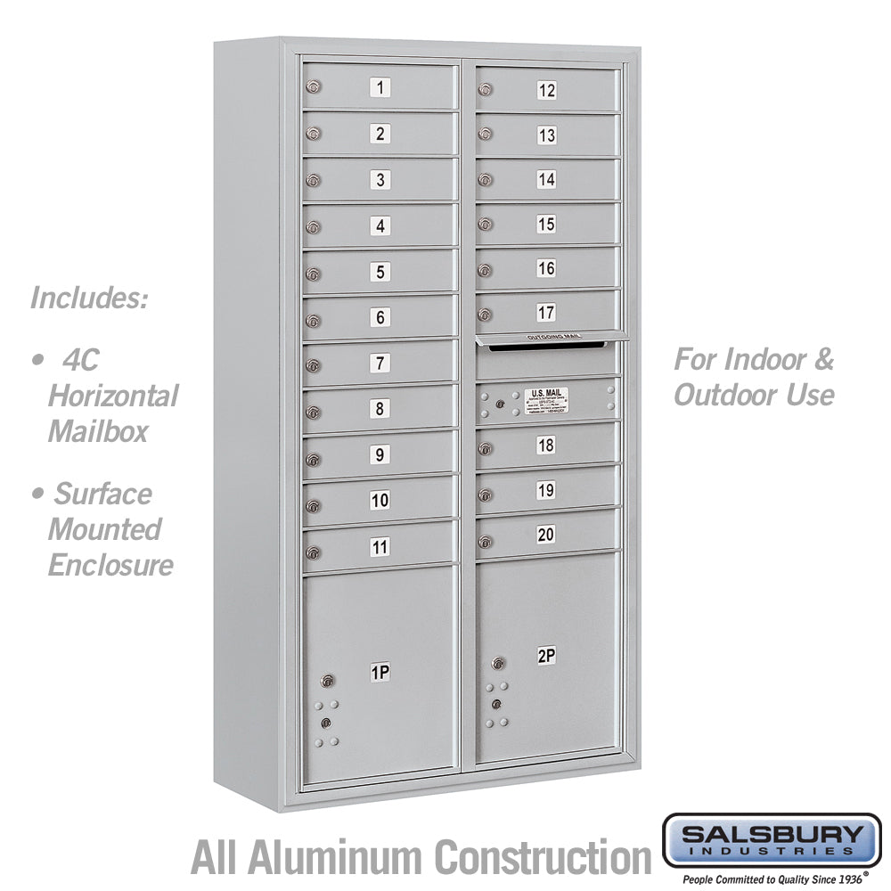4C Surface Mounted Mailboxes